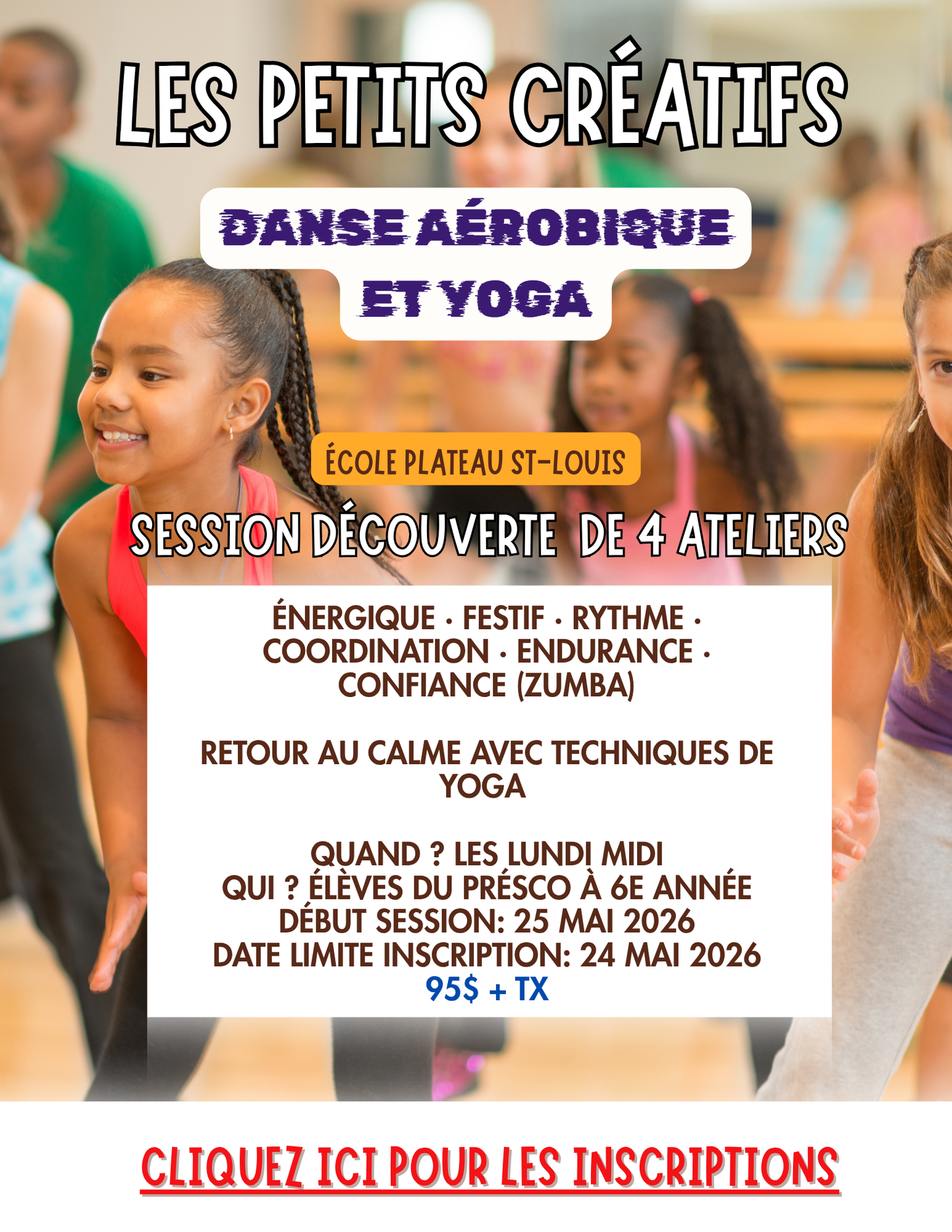 ÉCOLE PLATEAU ST-LOUIS | SESSION DÉCOUVERTE | - Préscolaire à 6e année