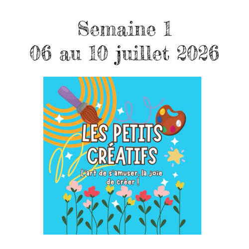 CAMP DE JOUR 2027