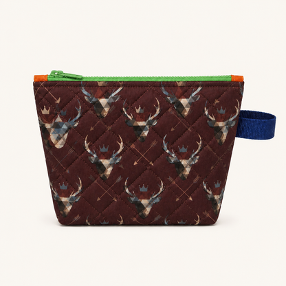 Sac à collation isolé fait main – Motifs colorés pour enfants
