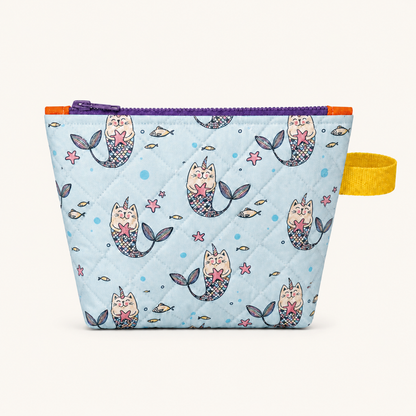 Sac à collation isolé fait main – Motifs colorés pour enfants
