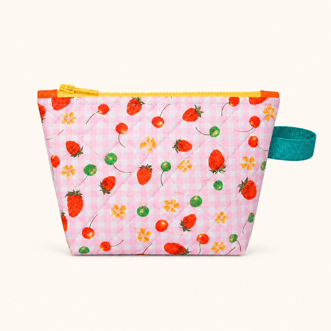 Sac à collation isolé fait main – Motifs colorés pour enfants